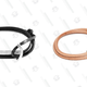 Miansai Bare Wrap Bracelet | $95 | East Dane Anchor & Crew Coal Black Clipper Anchor Silver & Flat Leather Bracelet | $103 | Wolf & Badger